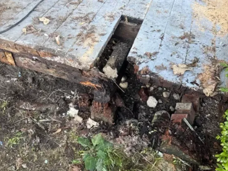 Deck rot