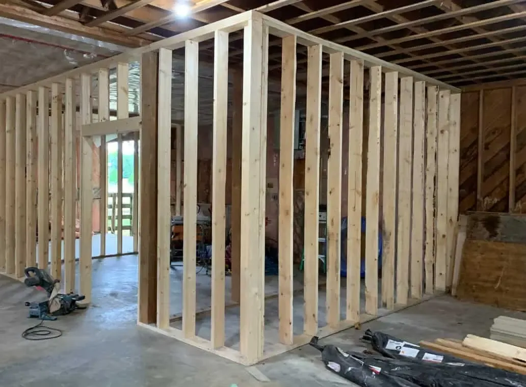 Interior Framing Project 